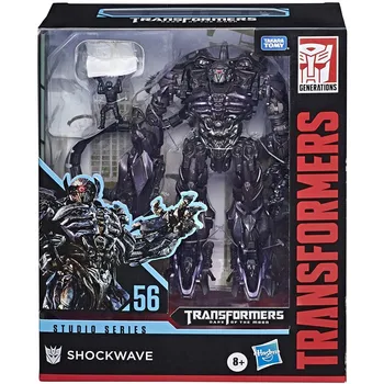 Hasbro Transformers Studio Serija 56 Deluxe Klasės Movie4 Shockwave Veiksmų Skaičius, Modelis Žaislas ss56