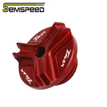 SEMSPEED TMAX logotipas M20*2.5 Variklio Alyvos išleidimo Kaištis Motociklų Aksesuarų T-MAX 530 500 TMAX-530 2013-2019 2020 tmax500 08-12