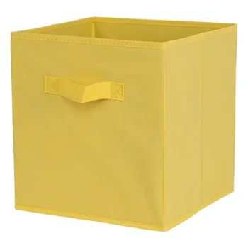 2019 Naujas Cube Lankstymo neaustinis Audinys talpinimo Sulankstomas Audinio Saugojimo Kubo Krepšelį Dėžes žaislų Organizatorius Konteineriai Stalčiai