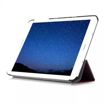 Ultra Plonas Flip Pu Odos Padengti Samsung Galaxy Tab S2 9.7 colių Stovėti Padengti Atveju Tab S2 9.7 T810 T815 Tablet Atvejais