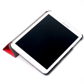 Ultra Plonas Flip Pu Odos Padengti Samsung Galaxy Tab S2 9.7 colių Stovėti Padengti Atveju Tab S2 9.7 T810 T815 Tablet Atvejais