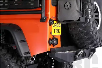 MJRC ABS apsaugos umbra už 1/10 Rc stebimi automobilių guard Traxxas Trx4 TRX-4 žibintas galinis dangtelis atbulinės eigos žibintas apsauginis dangtis