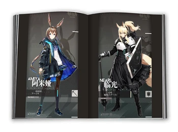 Naujas Žaidimas Arknights Hardcover Tapybos Albumą Animacinių Filmų Personažus, Piešimo Knyga Plakatas Žymą Apie Anime
