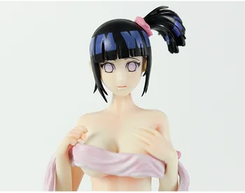 23cm Naruto Hinata Hyuga Anime Pav Žaislai, Seksuali Mergina, Pirtis PVC Veiksmų Skaičius, Žaislai Uzumaki Naruto Pav Žaislai, Lėlės Modelio Dovana