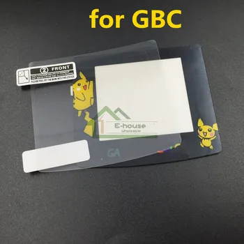 100 x LCD Ekrano Apsauginė Plėvelė GBA GBA SP GBC GBP už Gameboy Žaidimų Konsolės LCD Screen Protector Filmas
