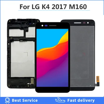 5.0 colių Ekranas LG K4 2017 M160 LCD Ekranas Su Touch 