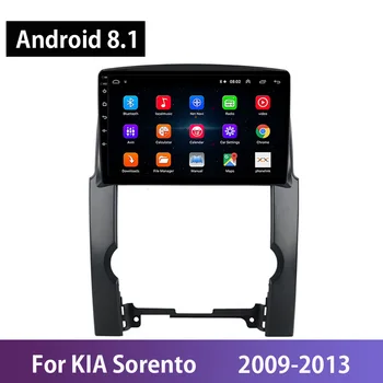 Android 8.1 IPS 2din Automobilio Multimedijos Grotuvas Stereo Radijo KIA Sorento (2009-2013 m.) GPS Navigacija, Wifi, Bluetooth Carplay Ne DVD