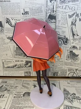 Japonų Anime 20cm Kardas Meno Internete Yuuki Asuna Drabužius Skėtis Ver. 1/7 PVC Veiksmų Skaičius, Surinkimo Modelis Žaislas, Lėlė