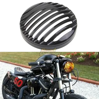 CNC Led Žibintų Grotelės Padengti Harley Sportster XL883 1200 Motociklo priekinis žibintas