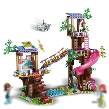 Naujas Tree House Modelio Blokai Idėjų 21318 Plytų su Veiksmų Skaičiai Modelį Sandėlyje Švietimo Žaislai, Dovanos Vaikams