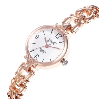 Naujas Stilius Viršų Markės Mados Sidabro Aukso Juosta Kūrybos Laikrodis Moterims, Kvarciniai Laikrodžiai Dovanų Relogio Feminino Laikrodis Skaitmeninis Prabanga