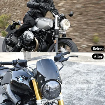 Motociklų Aksesuarų ABS prekinis, galinis Stiklo priekinis Stiklas, priekinis žibintas Lauktuvės Reflektoriai, dėl-2020 m. BMW R Devynių T RNineT R9T 2016