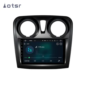 DSP Android 9 Automobilių GPS Navigacijos Nr. Automobilių DVD Grotuvo Renault Sandero/Logan M+ Auto Stereo Radijo Multimedia Player Galvos Vienetas