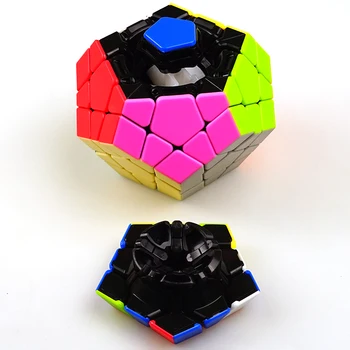 ShengShou Bakas 3x3x3 Megaminxeds Magic Cube SengSo 3x3 Profesinės Neo Greitis Kubo Galvosūkį Antistress Žaislai Vaikams
