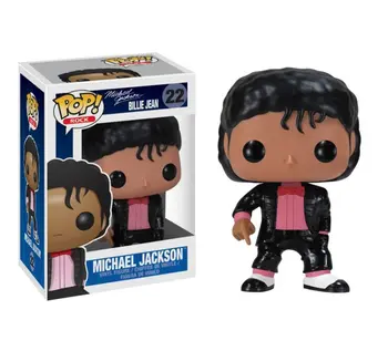 FUNKO POP Michael Jackson MUŠTI JĮ BILLIE JEAN BLOGAS Moonwalker figūrėlių Kolekcija Modelis Žaislai Vaikams Kalėdų Dovana