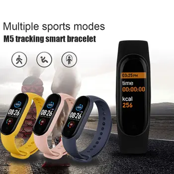 Smart Watch Vyrų, Moterų Fitneso Smartwatch Juosta M5 Sport Žiūrėti 