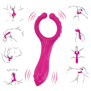 SEAFELIZ 2019 Silikono G Spot Skatinti Vibratoriai Dildo Spenelių Įrašą Masturbuotis Vibratorius Suaugusiųjų Sekso Žaislai Moterims, Vyrai, Poros
