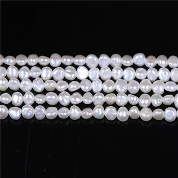 AA kokybės 2.5-3mm baroko perlo formos gėlavandenių perlų 16 cm per kryptis didmeninė