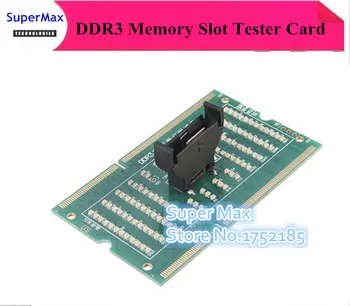 DDR2 & DDR3 atminties lizdas testeris kortelės nešiojamas plokštė Notebook Laptop su LED