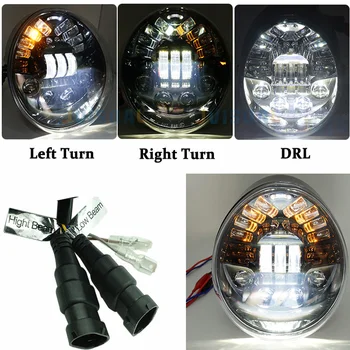VRSC/V-ROD LED Žibintai Su šviesos važiavimui dieną vrod priekinis žibintas ovalas V Rod VRSCF VRSC V-Rod Muscle VRSCR