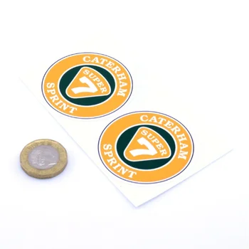 CATERHAM adhesivo autocollant lipdukai adesivo adesivi aufkleber pack 2 