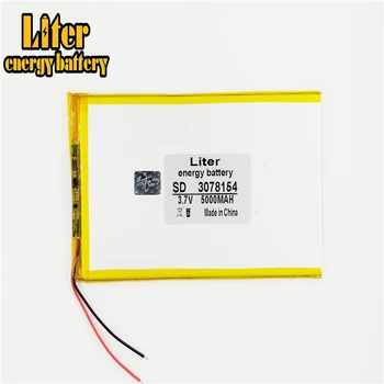 3078154 5000mAH Baterijos Li-ion Tablet pc baterijos 7,8,9 colių 