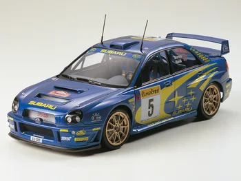 Tamiya 24240 Automobilių modelių Kūrimo Rinkiniai 1/24 Mastelis Subaru Impreza WRC 2001 m. Lenktynių Automobilių Surinkimo Žaislas