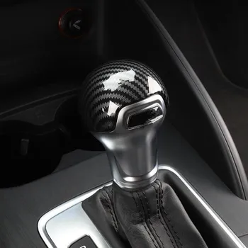 ABS Konsolė Pavarų Perjungimo Padengti Apdaila Anglies Pluošto Stiliaus Apsauginį kiautą, Audi A3 8V-2018 m. Automobilio Interjero Priedai