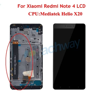 Už Xiaomi Redmi 4 Pastaba LCD Ekranas Jutiklinis Ekranas Asamblėjos Note4 Ekrano Pakeitimas+Priemonės 5.5