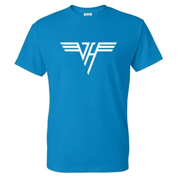 Nauja Roko grupe T-shirt Mados Van Hallen Spausdinti Gatvės Sporto Atsitiktinis T-marškinėliai, Unisex marškinėliai Viršų