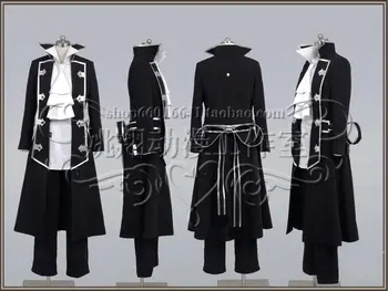 Pandora Hearts 'as Gilbert' as Nightray Cosplay Kostiumai, paltai+marškinėliai+kelnės
