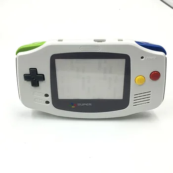 10sets Balta Pilka Nintendo GameBoy Advance GBA Pakeisti Būsto Korpuso Dangtelis SFC SNES Mygtukai