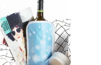 Nailono Vyno aušintuvas rankovės Ledo Kibirėliai Želė maišelį Iškylą Gėrimų Kietas Krepšys Karšto Vyno Butelis Rack vyno aksesuarai