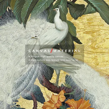 MENO ZONOJE Šiuolaikinių Paukščių Phoenix Augalų Pažymėkite tapybos spaudinių Sienos Menas Drobė plakatai Kūrinys 