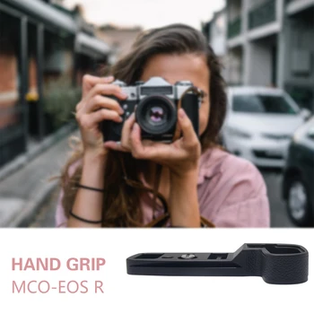 Mcoplus EOS-R Greito Atpalaidavimo Plokštės Laikiklis Metalo rankenos Canon EOS R Fotoaparato Trikojo Galva