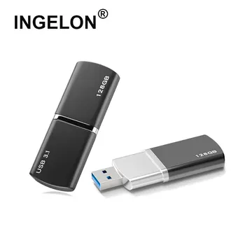Ingelon Mini SSD Išorinis USB 3.0 256 GB 512 GB 128GB 120G500G 1tb talpos Nešiojamas HDD Atveju dovana DJ MV 