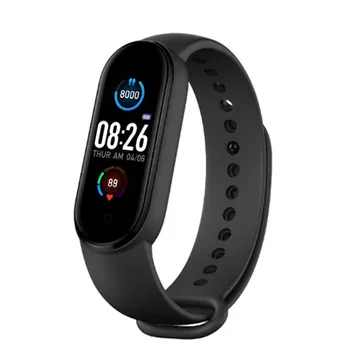 M5 Smart Žiūrėti 2020 Vyrų, Moterų Širdies ritmo Monitorius Kraujo Spaudimas Fitness Tracker Smartwatch Juosta 5 Sporto Žiūrėti 