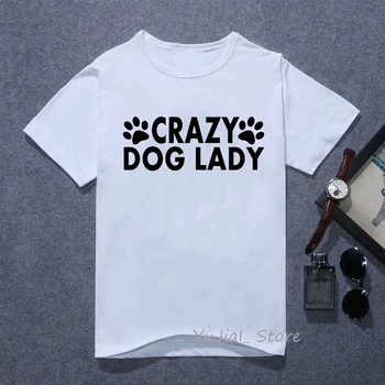 Moterų juokingi grafikos t shirts mielas crazy takso/bulldog/Čihuahua šunų lady marškinėlius šunų mylėtojas dovana moters t-shirt tumblr drabužiai