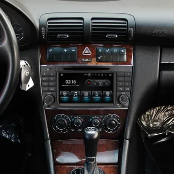 Android8.1 Automobilio DVD grotuvas GPS Navigacija Forfor Mercedes Benz CLK CLS W209 2006-2012 W219 Automobilio multimedijos grotuvas 32GB AUTOMOBILIŲ ŽEMĖLAPIUS