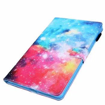 Flip Case For Samsung Galaxy Tab S5E 10.5 Colio 2019 T720/725 Atveju SM-T720 T725 Vienaragis Katė Panda Smart Stovėti Padengti Funda Rubisafe