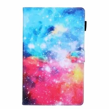 Flip Case For Samsung Galaxy Tab S5E 10.5 Colio 2019 T720/725 Atveju SM-T720 T725 Vienaragis Katė Panda Smart Stovėti Padengti Funda Rubisafe