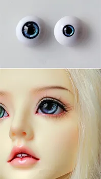 BJD doll imitacija obuolius mados akispūdis obuolius 10mm12mm14mm16mm18mm mažas iris juoda arbata, avokadų ir kitų veislių