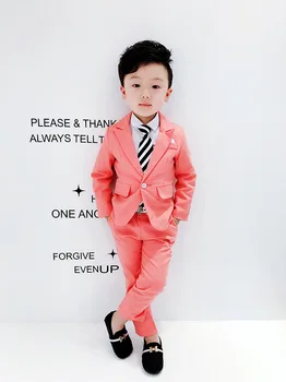 2020 naujas hot pink kūdikių sportiniai kostiumai geros kokybės slim berniukai šalies kostiumai 2-10 metų amžiaus vaikai kostiumai vestuvių gėlių Berniukai
