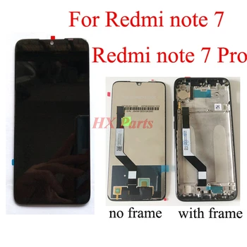 Už Xiaomi Redmi 7 Pastaba LCD Ekranas Jutiklinis Ekranas skaitmeninis keitiklis Asamblėjos LCD skaitmeninis keitiklis Dalis