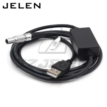 Jungtis 5 pin to USB kištukas LEICA TS402/802/06/02/ duomenų kabelį