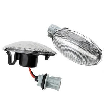 Už Suzuki Swift Jimmy Vitara SX4 Alto Pora Indikatorių Šviesos Tekančio Vandens Šviesos diodų (LED) Automobilių Dynamic Šoniniai Gabaritiniai Posūkio Signalo Lemputė