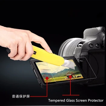 2VNT Originalus 9H Kamera Grūdintas Stiklas LCD Screen Protector For OLYMPUS E-M5 E-M10 E-PL7 OM-D Fotoaparato Raštas Filmas