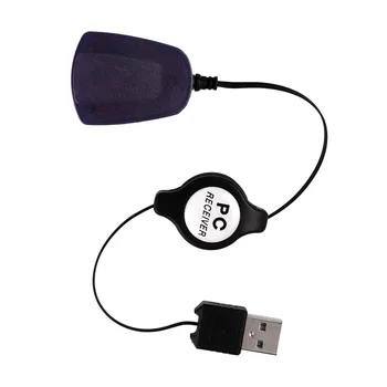 Bevielė Pelė ir Nuotolinio Valdymo Valdiklis USB Imtuvas IR Nuotolinio Valdymo Loptop PC kompiuterių Centras 