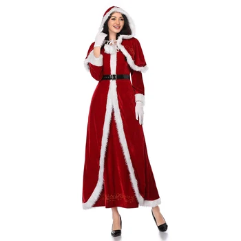 Moterų Kalėdų Senelio Kostiumas Cosplay Išgalvotas Drabužius ilgomis Rankovėmis Kalėdų Kostiumas Suaugusiems casa de papel disfraz