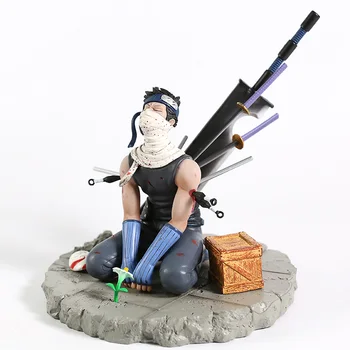 Naruto Shippuden Momochi Zabuza / PVC Haku Pav Kolekcines Modelis Žaislas Figurals